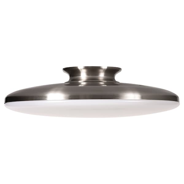 Afx Skye - LED Flush Mount - 15" - Satin Nickel Finish - White Acrylic SKYF15LAJD1SN - main